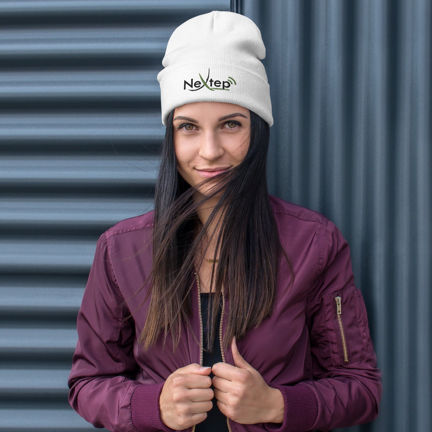 Nextep Embroidered Beanie